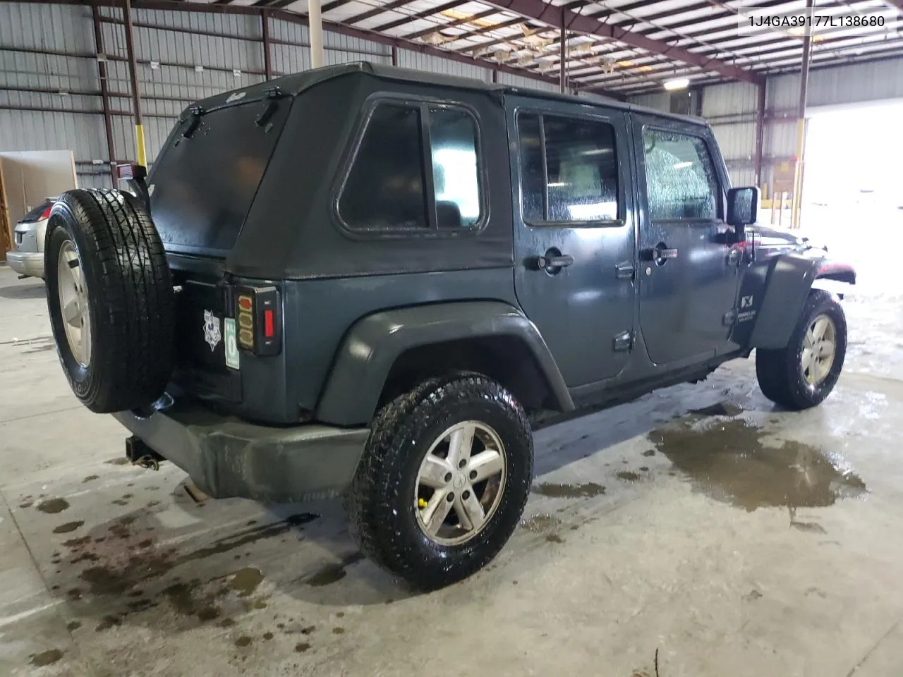 2007 Jeep Wrangler X VIN: 1J4GA39177L138680 Lot: 70496664