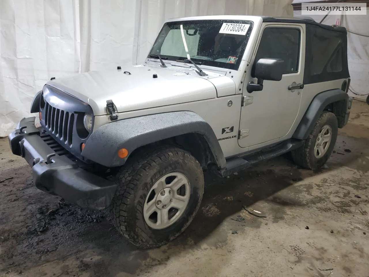 1J4FA24177L131144 2007 Jeep Wrangler X