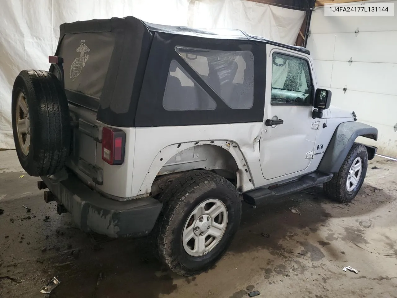 2007 Jeep Wrangler X VIN: 1J4FA24177L131144 Lot: 71730384