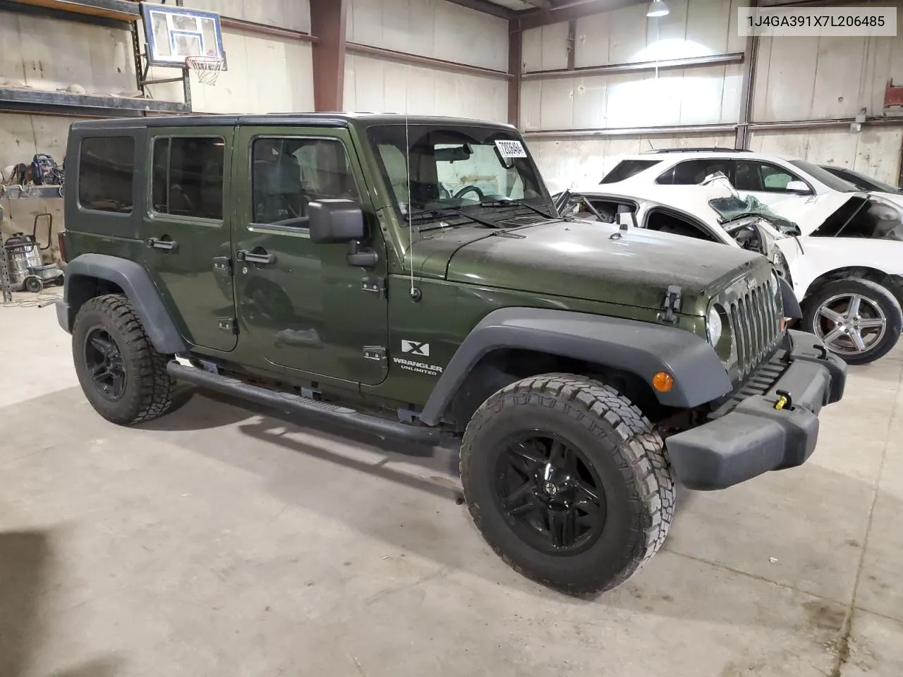 1J4GA391X7L206485 2007 Jeep Wrangler X