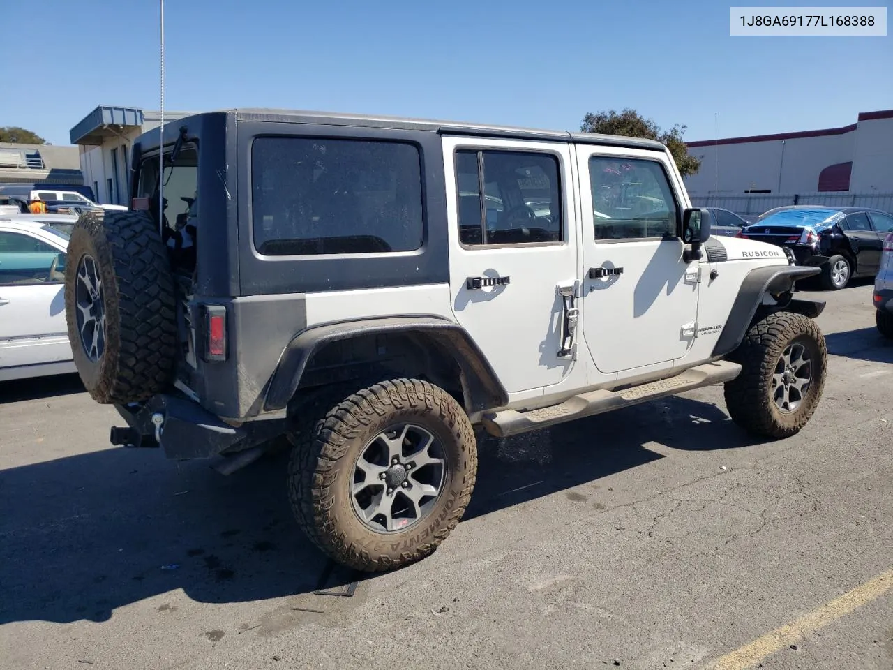 2007 Jeep Wrangler Rubicon VIN: 1J8GA69177L168388 Lot: 72734154