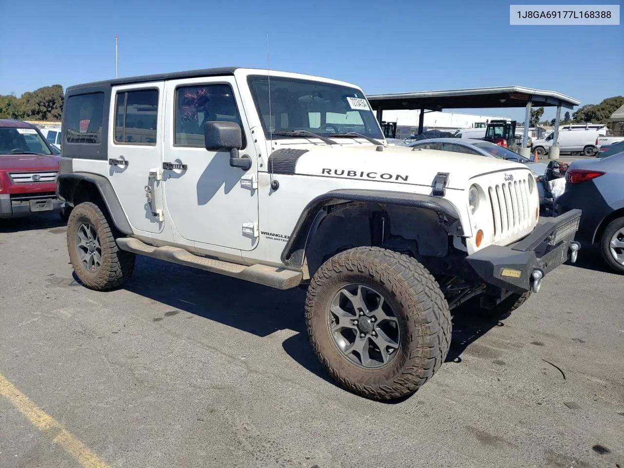 2007 Jeep Wrangler Rubicon VIN: 1J8GA69177L168388 Lot: 72734154