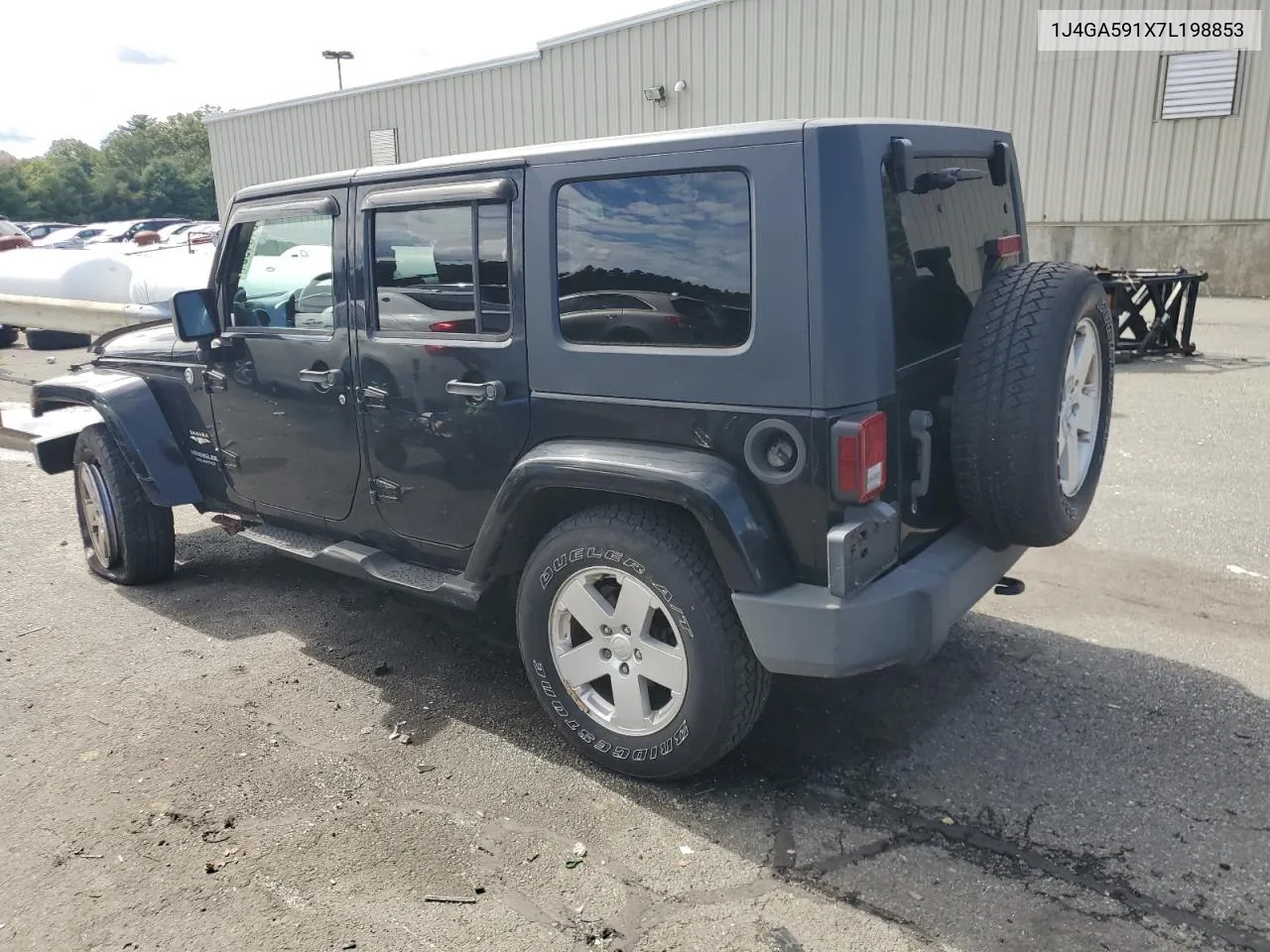 2007 Jeep Wrangler Sahara VIN: 1J4GA591X7L198853 Lot: 73184954