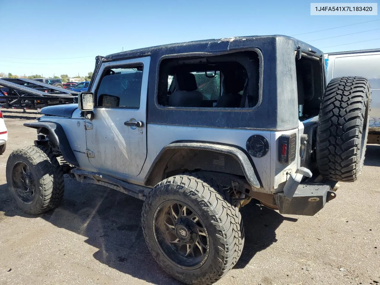 2007 Jeep Wrangler Sahara VIN: 1J4FA541X7L183420 Lot: 73290094