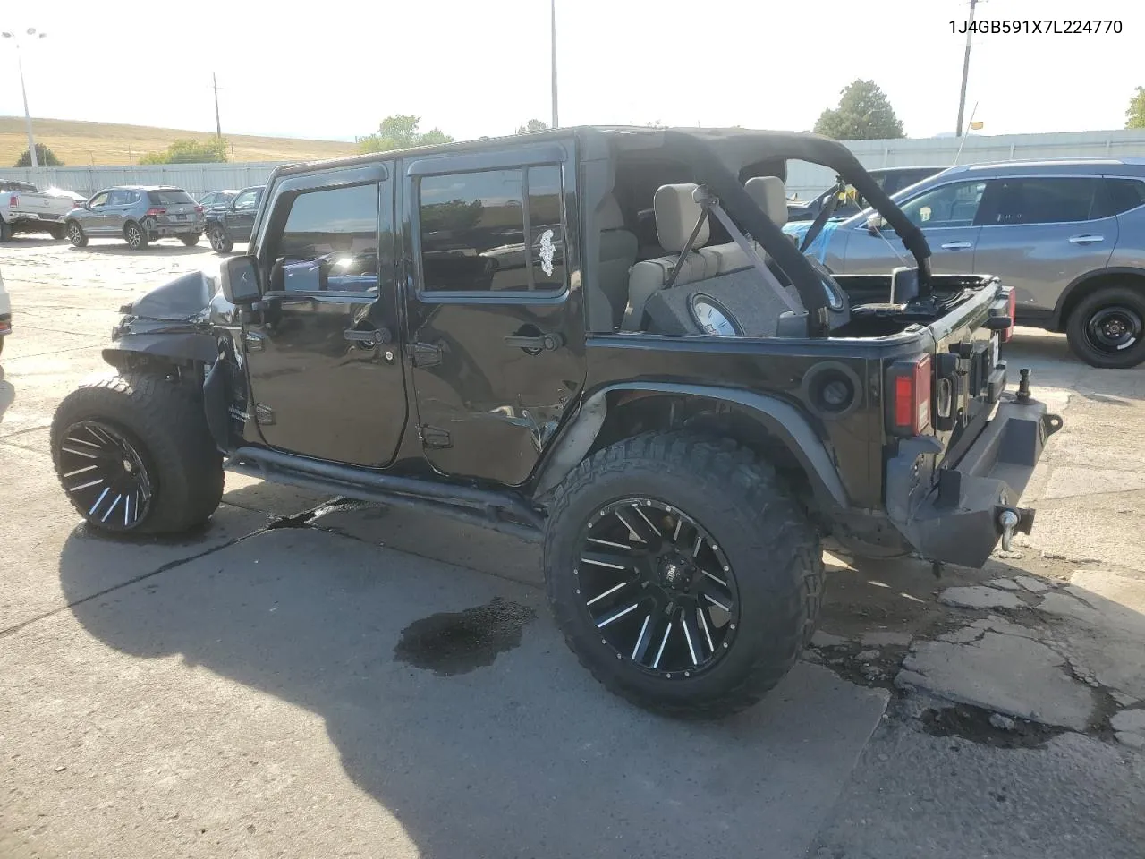 2007 Jeep Wrangler Sahara VIN: 1J4GB591X7L224770 Lot: 73376964