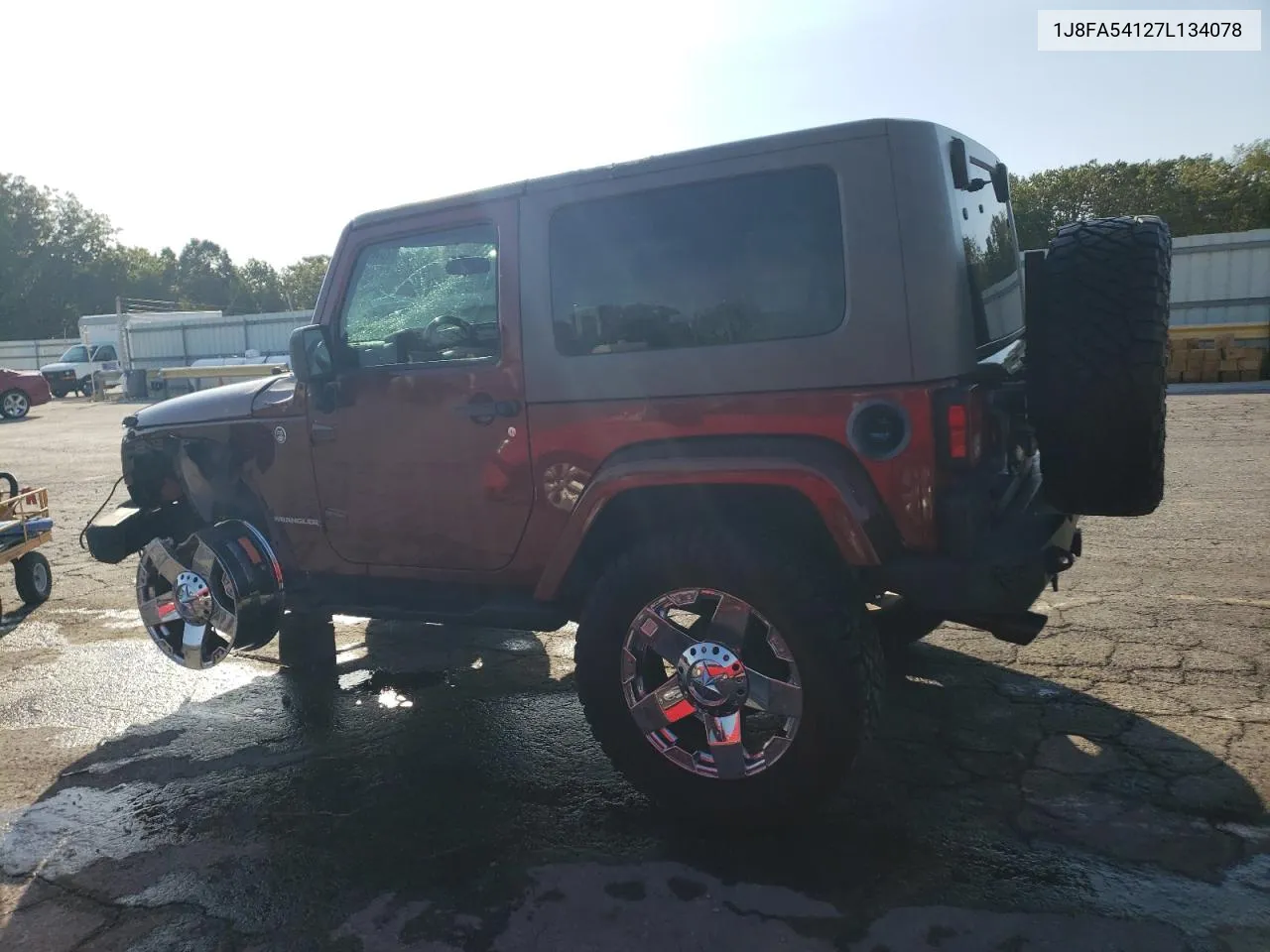 2007 Jeep Wrangler Sahara VIN: 1J8FA54127L134078 Lot: 73524314