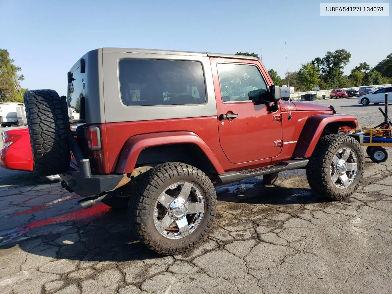 2007 Jeep Wrangler Sahara VIN: 1J8FA54127L134078 Lot: 73524314