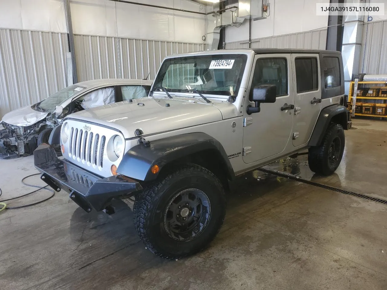 2007 Jeep Wrangler X VIN: 1J4GA39157L116080 Lot: 73924794