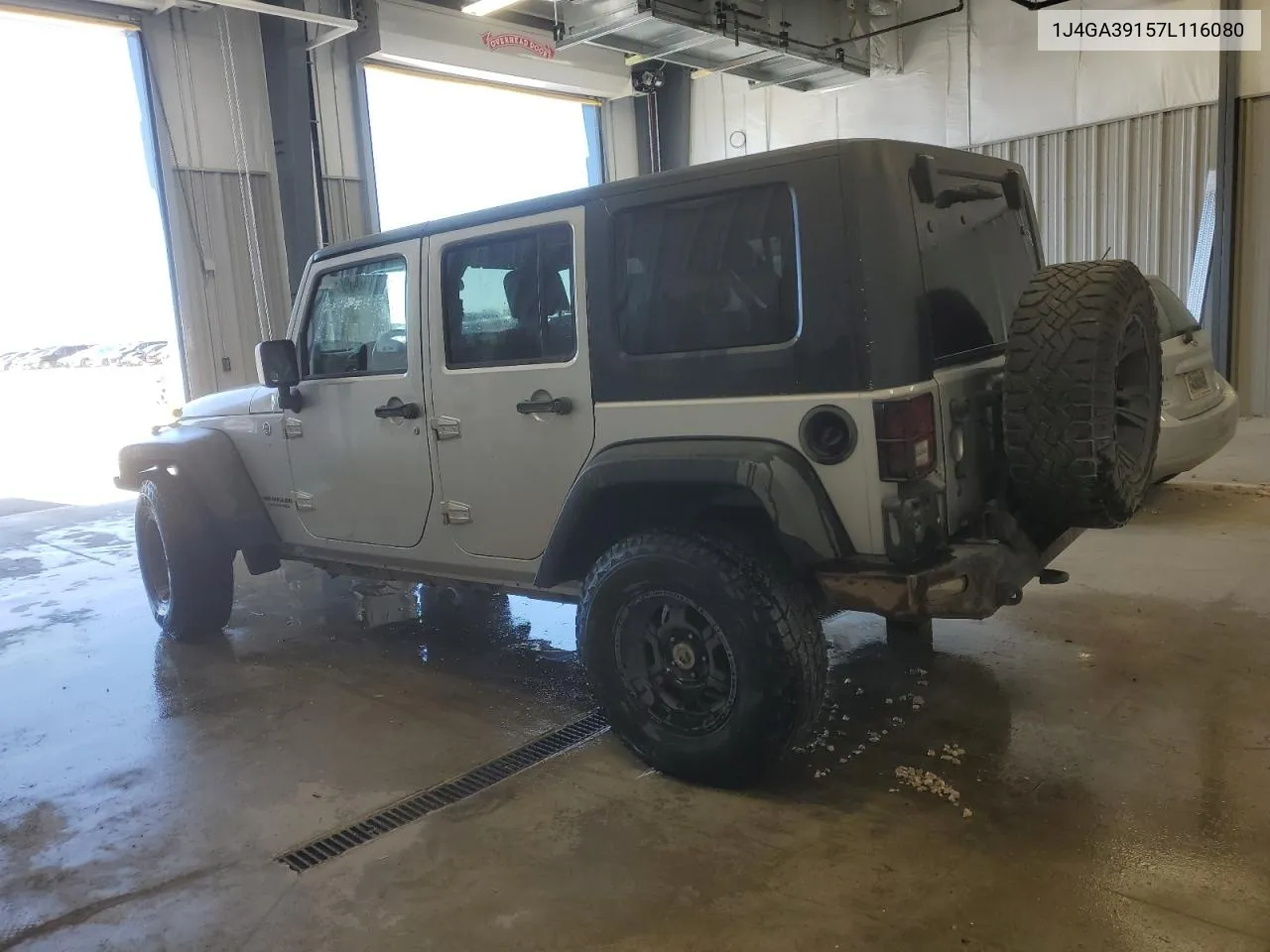 2007 Jeep Wrangler X VIN: 1J4GA39157L116080 Lot: 73924794