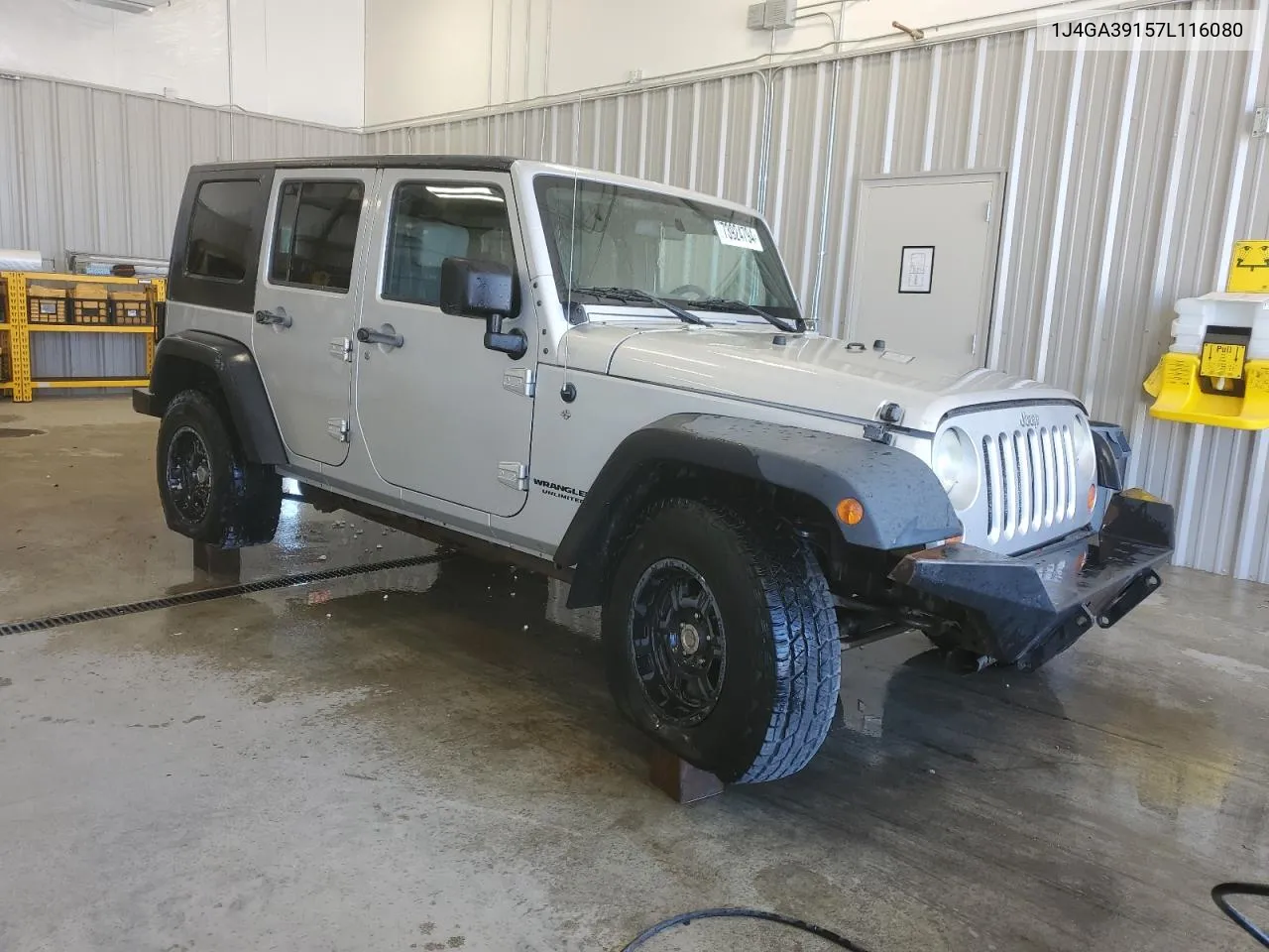 2007 Jeep Wrangler X VIN: 1J4GA39157L116080 Lot: 73924794