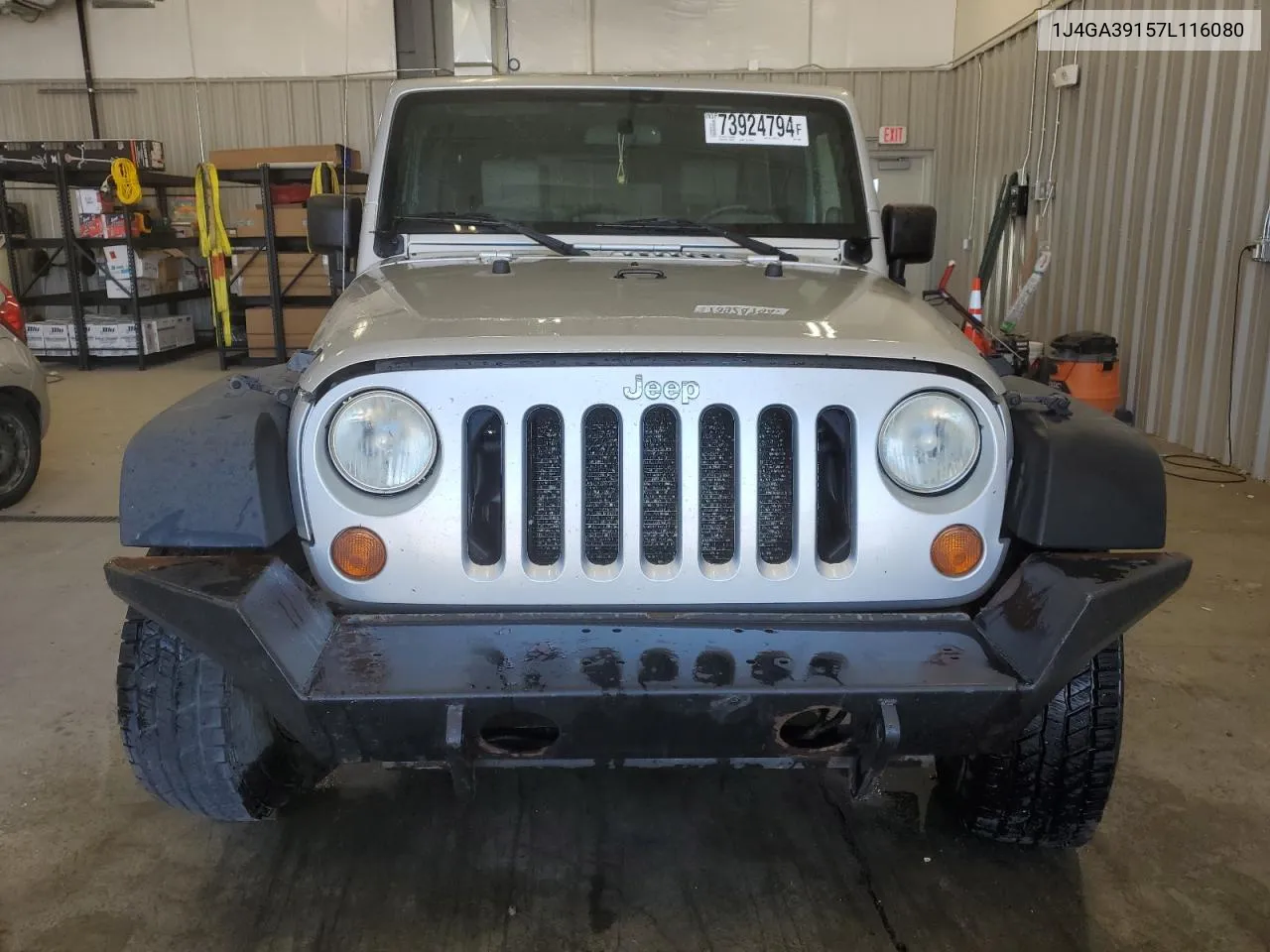 2007 Jeep Wrangler X VIN: 1J4GA39157L116080 Lot: 73924794