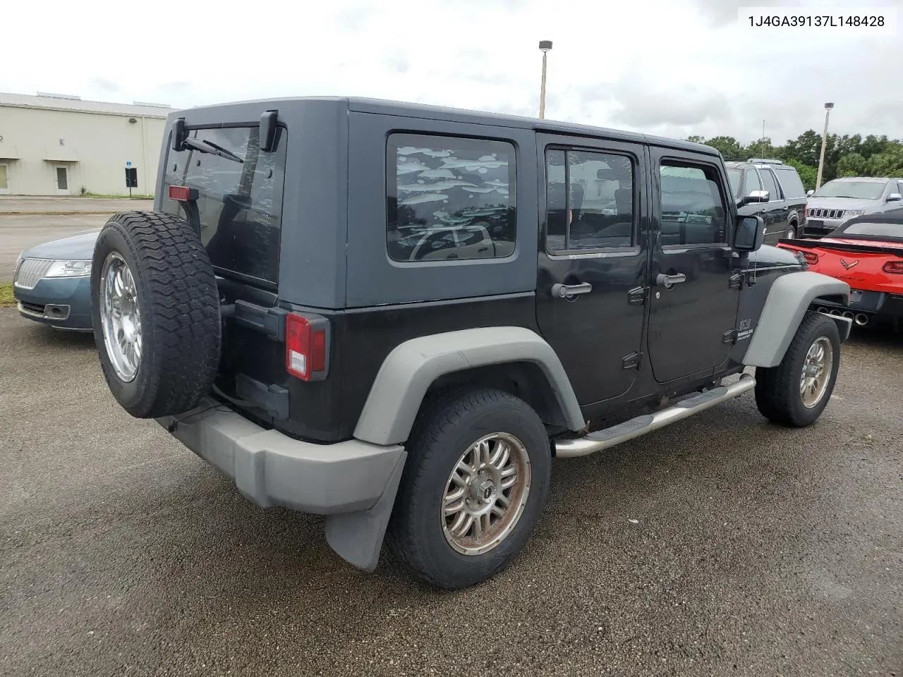 2007 Jeep Wrangler X VIN: 1J4GA39137L148428 Lot: 74224974