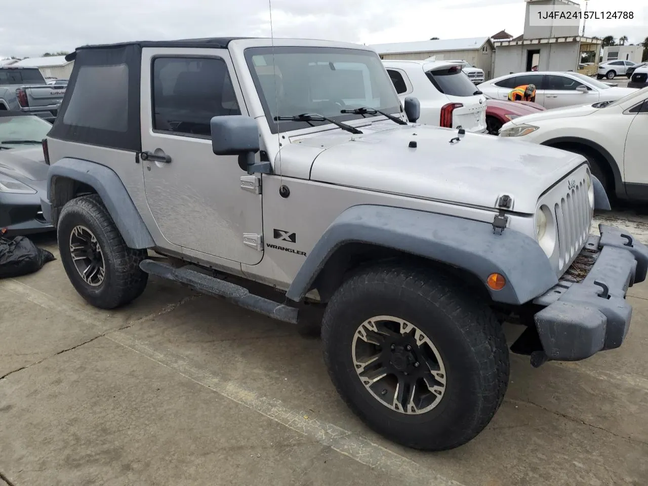 2007 Jeep Wrangler X VIN: 1J4FA24157L124788 Lot: 74243194