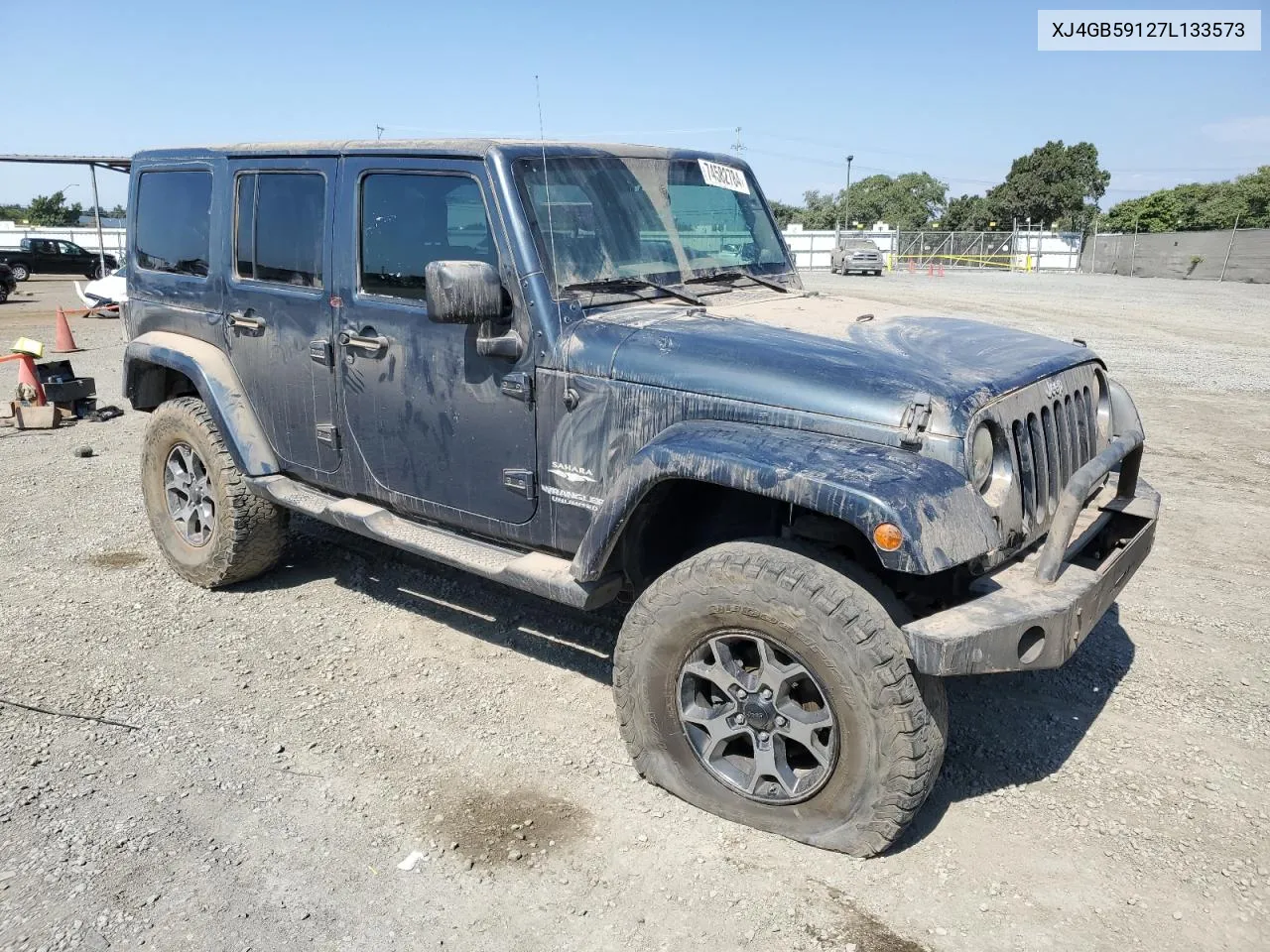 2007 Jeep Wrangler VIN: XJ4GB59127L133573 Lot: 74582784