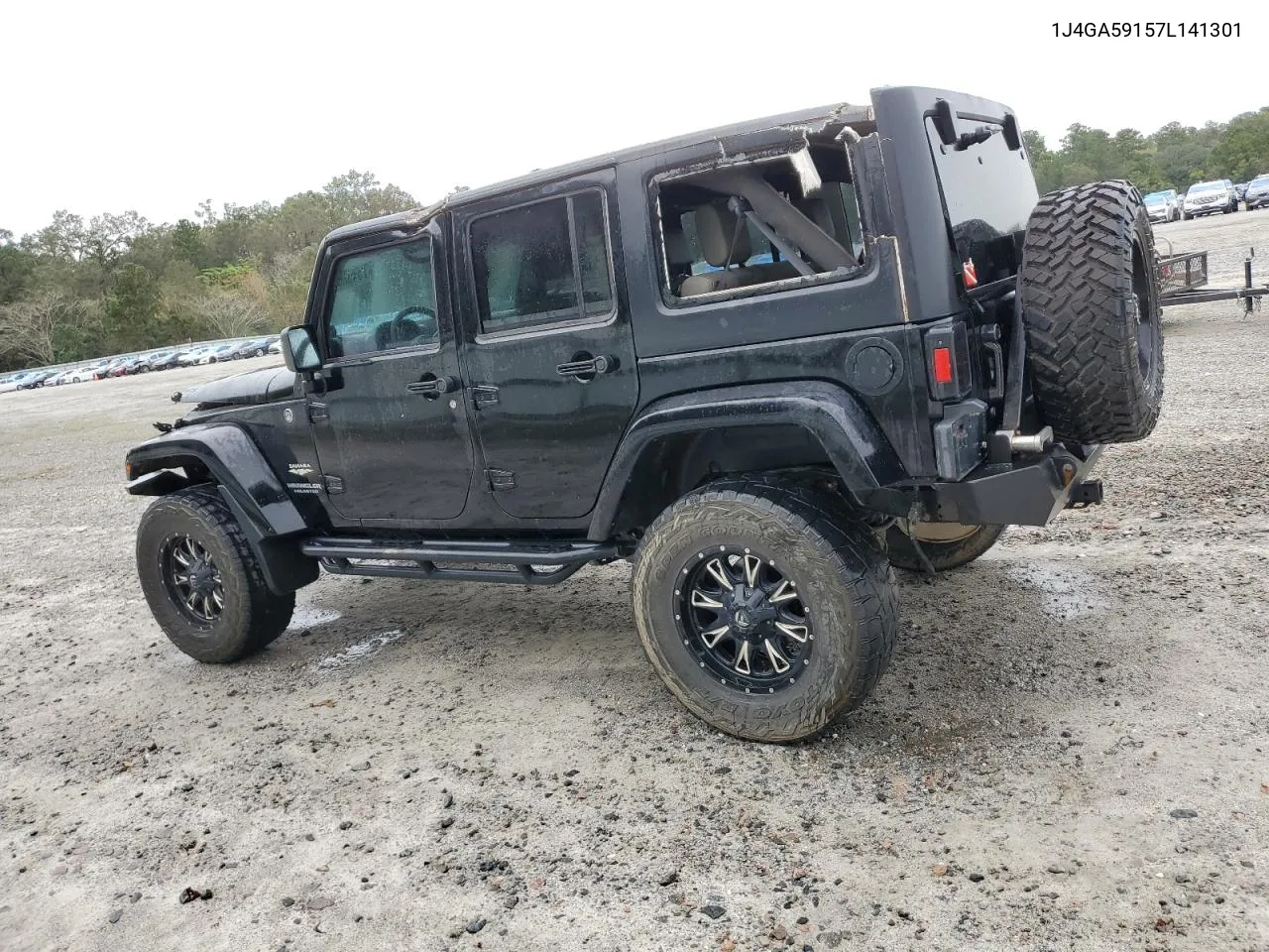 2007 Jeep Wrangler Sahara VIN: 1J4GA59157L141301 Lot: 75492634