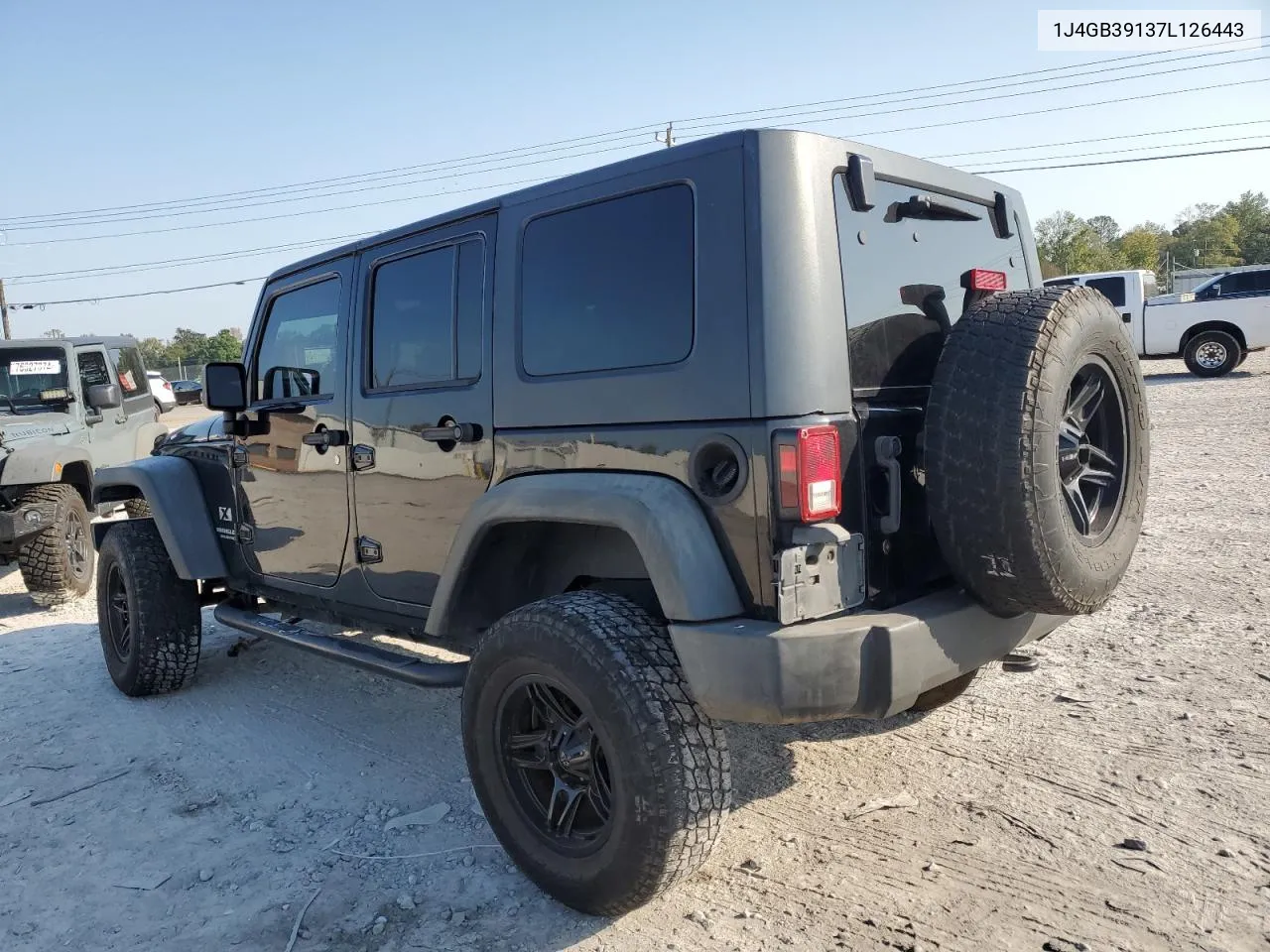 2007 Jeep Wrangler X VIN: 1J4GB39137L126443 Lot: 75921224