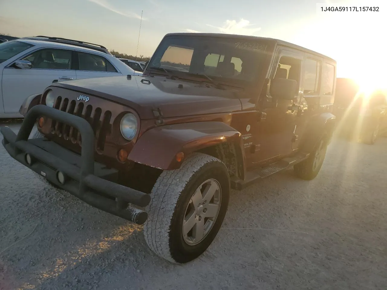 2007 Jeep Wrangler Sahara VIN: 1J4GA59117L157432 Lot: 76532234