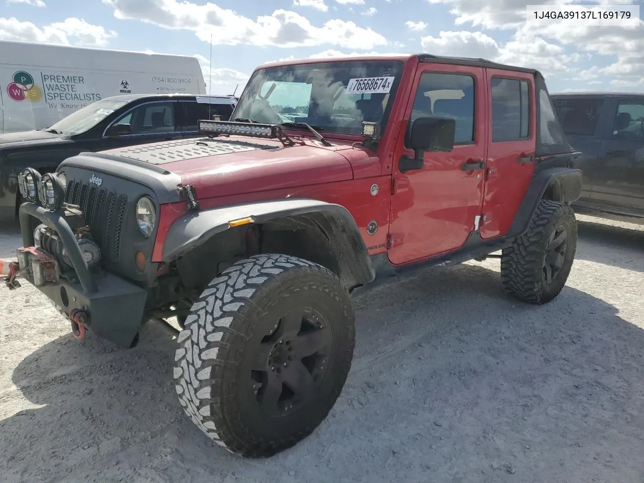 1J4GA39137L169179 2007 Jeep Wrangler X