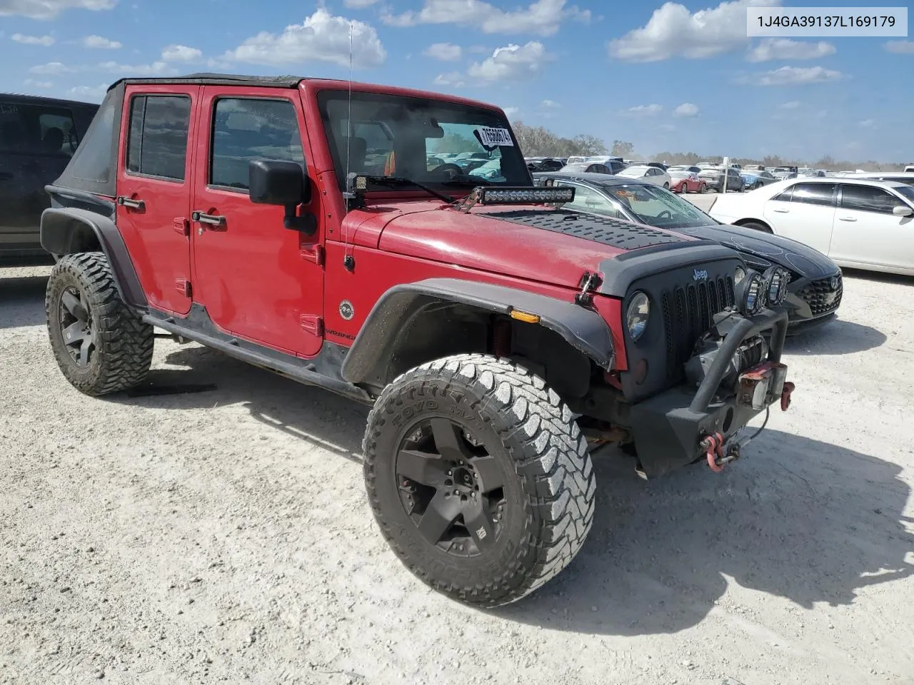 1J4GA39137L169179 2007 Jeep Wrangler X