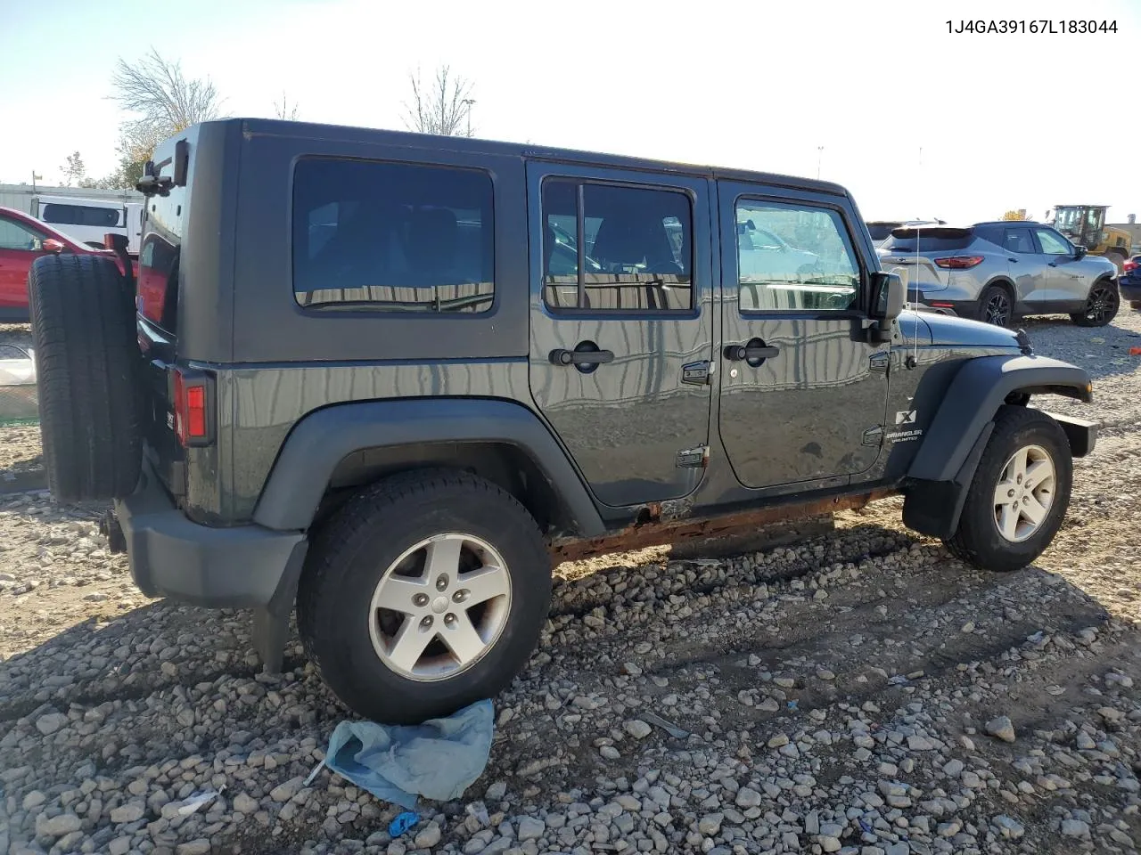 2007 Jeep Wrangler X VIN: 1J4GA39167L183044 Lot: 77024034