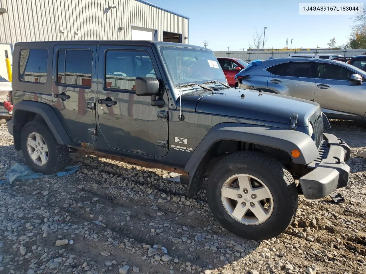 2007 Jeep Wrangler X VIN: 1J4GA39167L183044 Lot: 77024034