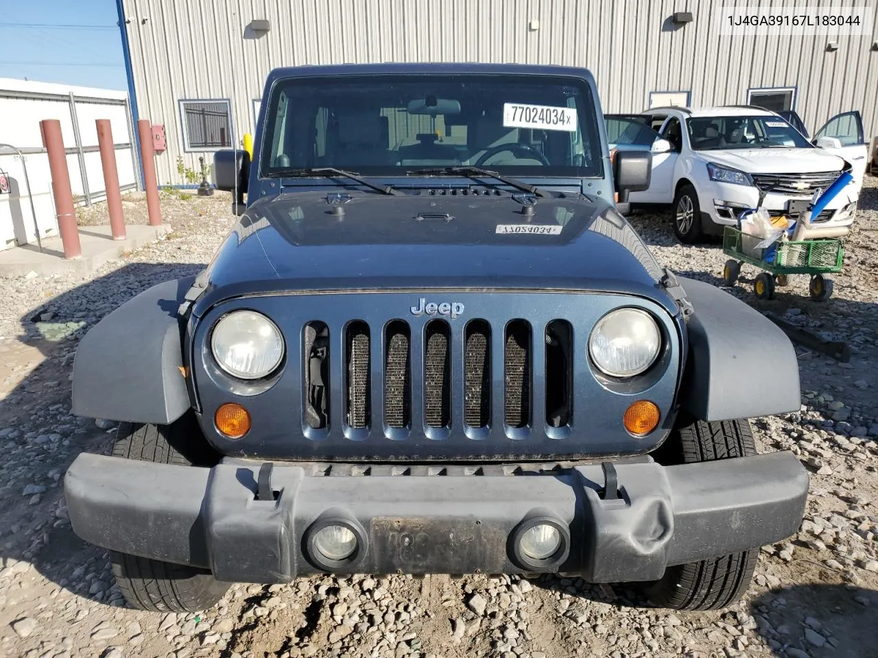 2007 Jeep Wrangler X VIN: 1J4GA39167L183044 Lot: 77024034