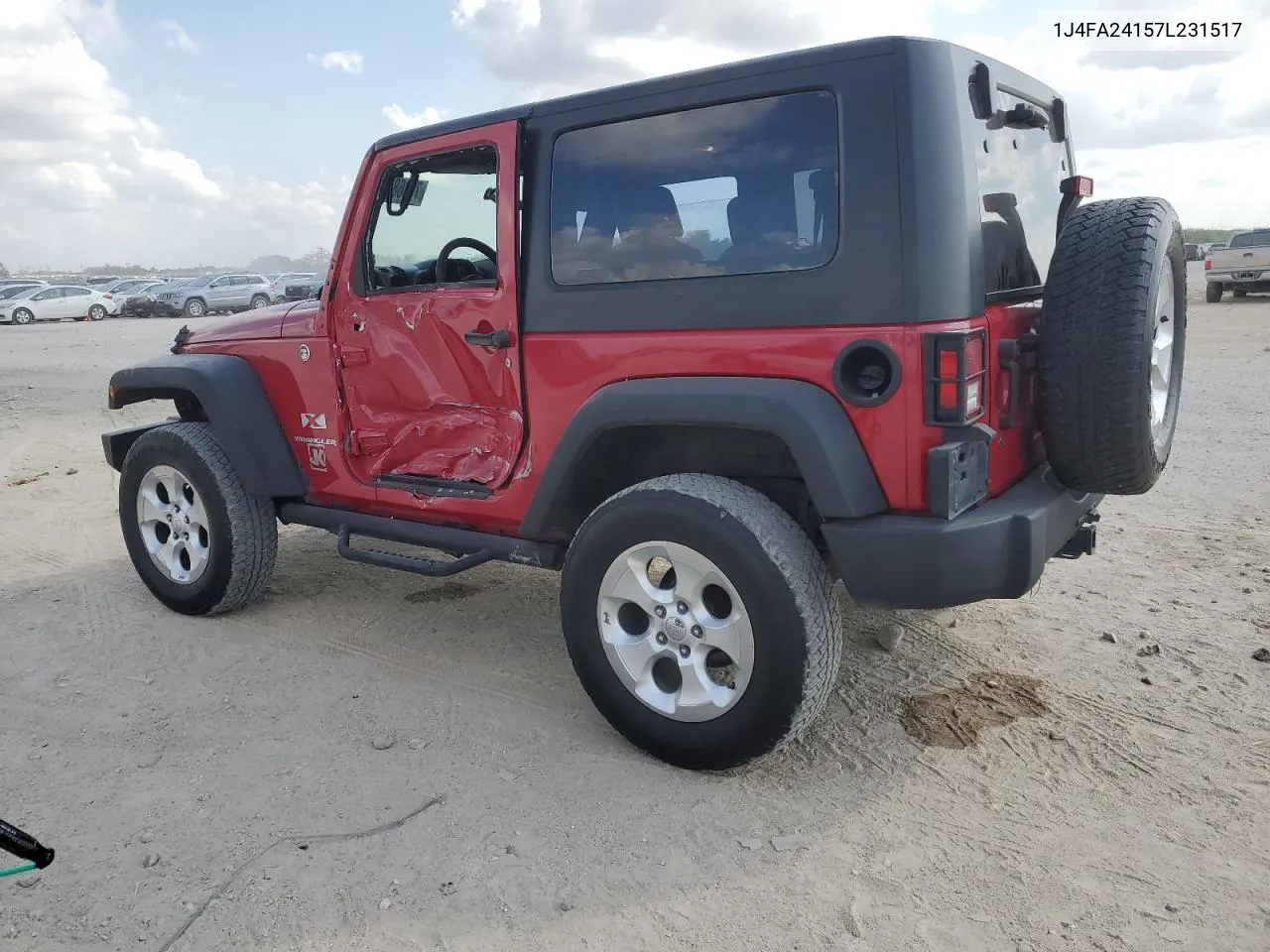 2007 Jeep Wrangler X VIN: 1J4FA24157L231517 Lot: 78868824