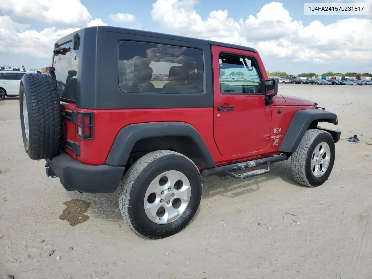 2007 Jeep Wrangler X VIN: 1J4FA24157L231517 Lot: 78868824