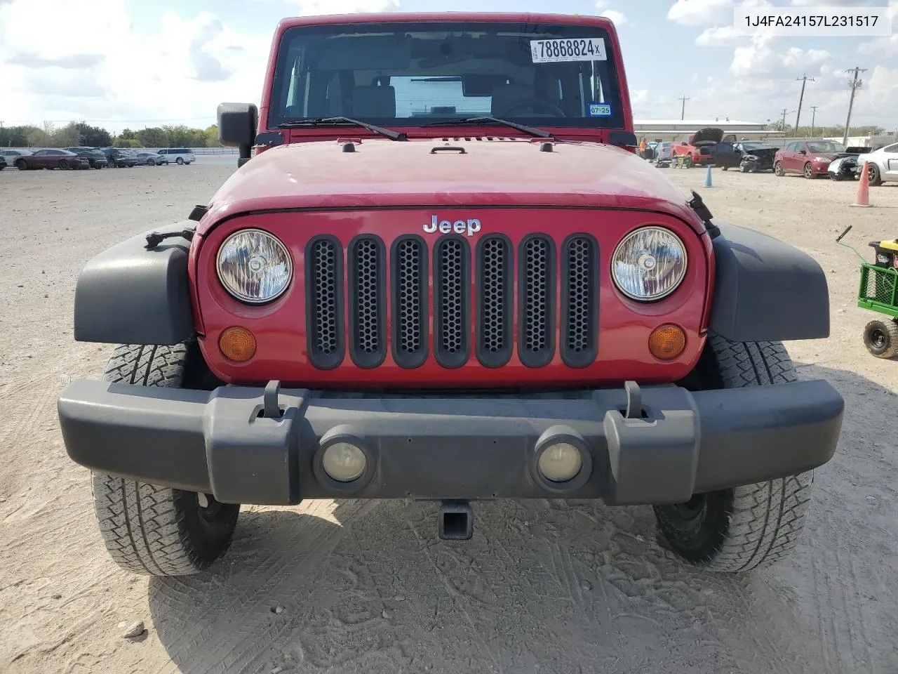 2007 Jeep Wrangler X VIN: 1J4FA24157L231517 Lot: 78868824