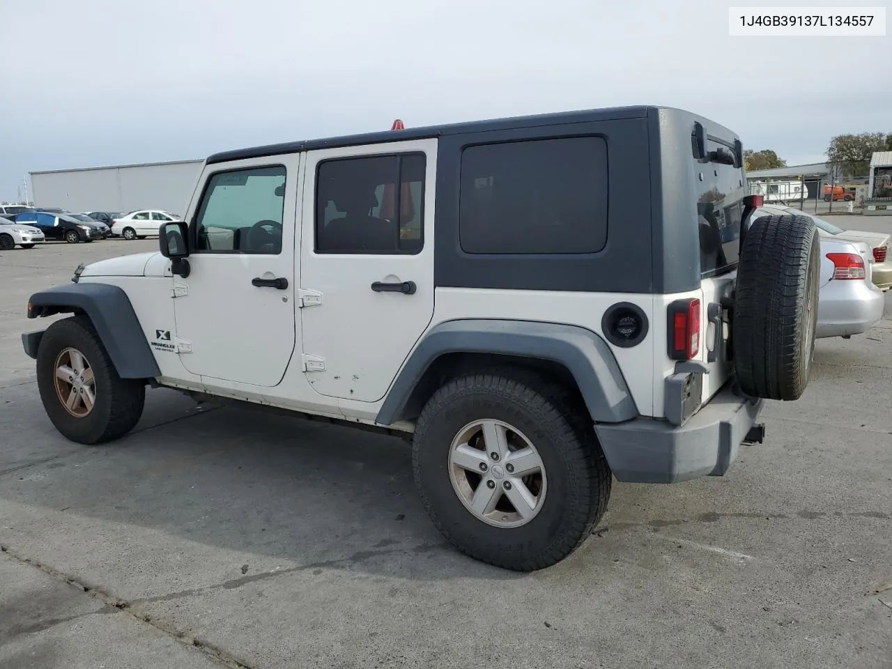 2007 Jeep Wrangler X VIN: 1J4GB39137L134557 Lot: 81539744