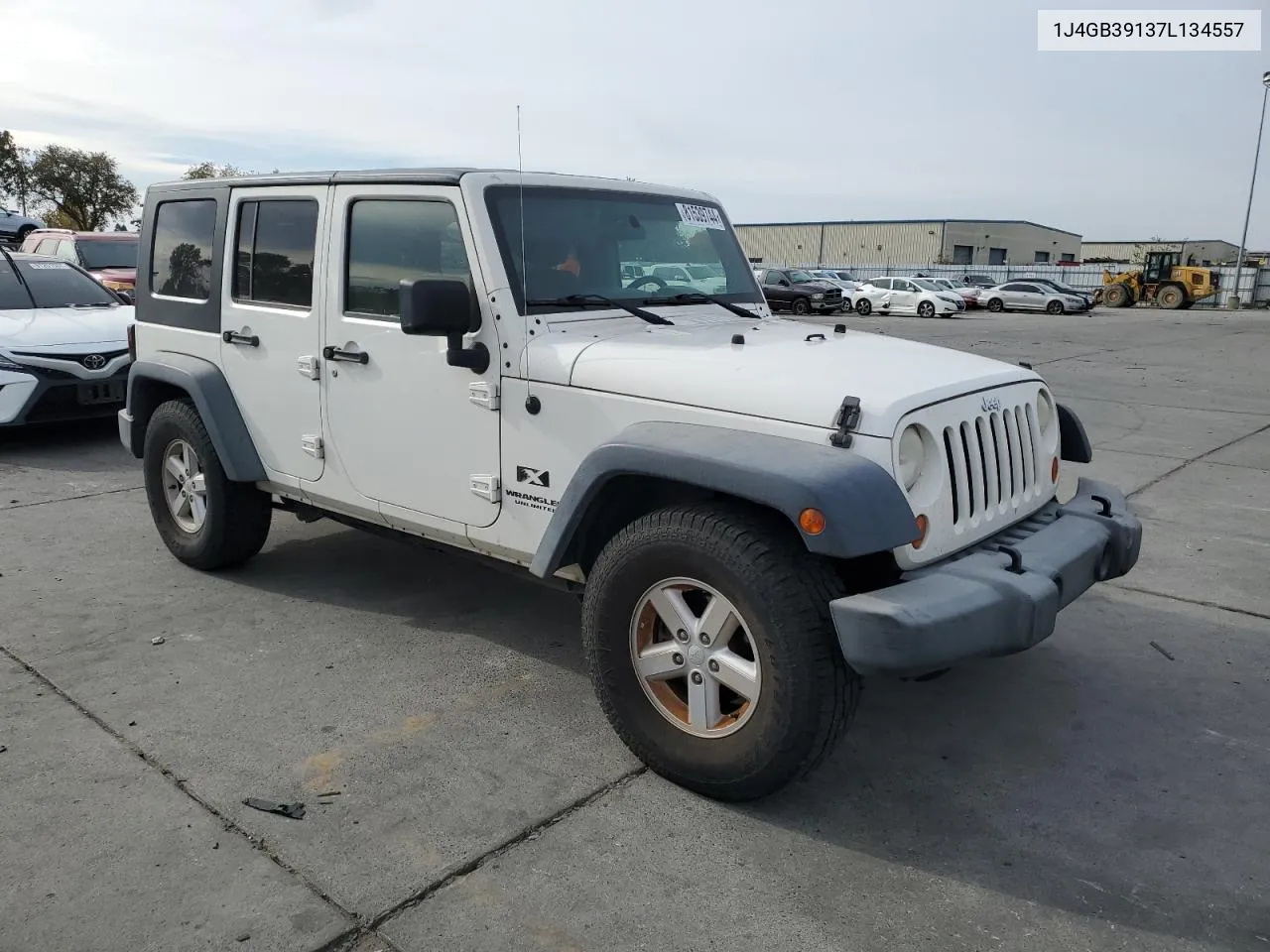 2007 Jeep Wrangler X VIN: 1J4GB39137L134557 Lot: 81539744