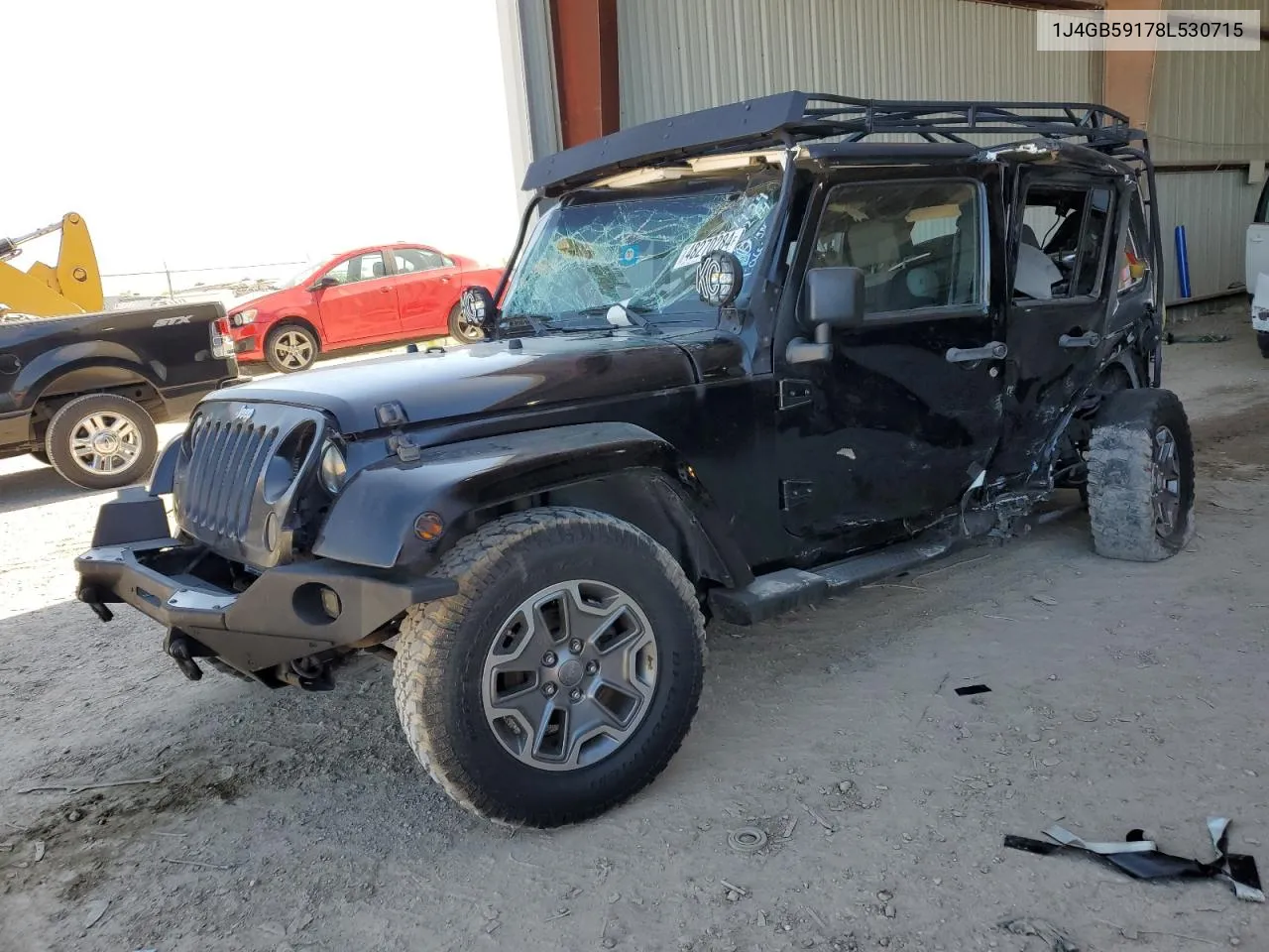 2008 Jeep Wrangler Unlimited Sahara VIN: 1J4GB59178L530715 Lot: 48270284