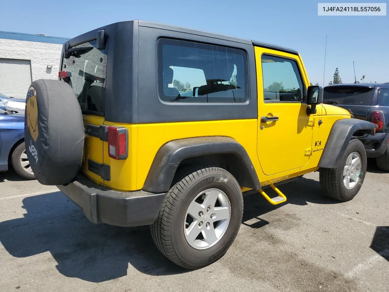 2008 Jeep Wrangler X VIN: 1J4FA24118L557056 Lot: 54648654