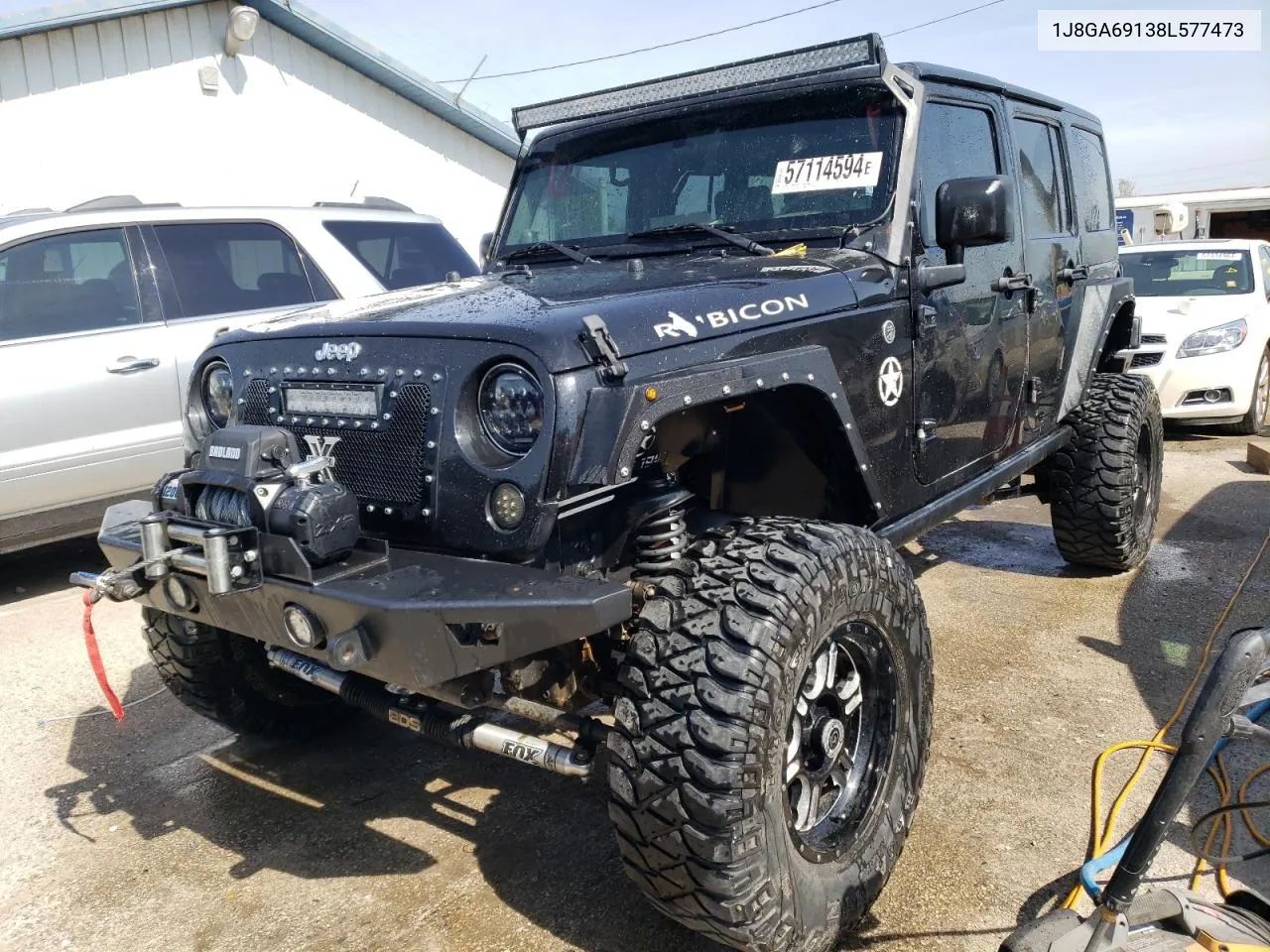 1J8GA69138L577473 2008 Jeep Wrangler Unlimited Rubicon