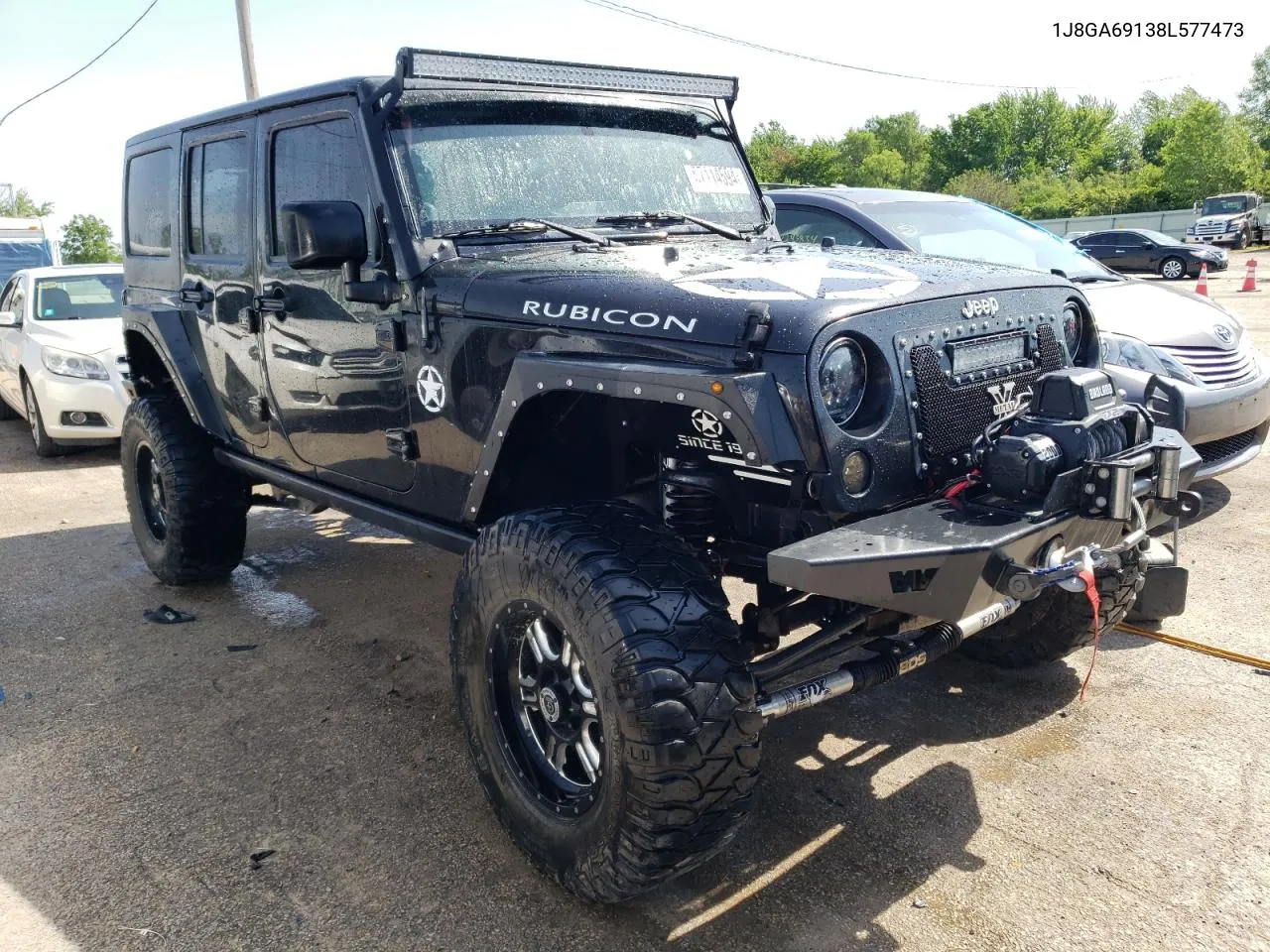 1J8GA69138L577473 2008 Jeep Wrangler Unlimited Rubicon