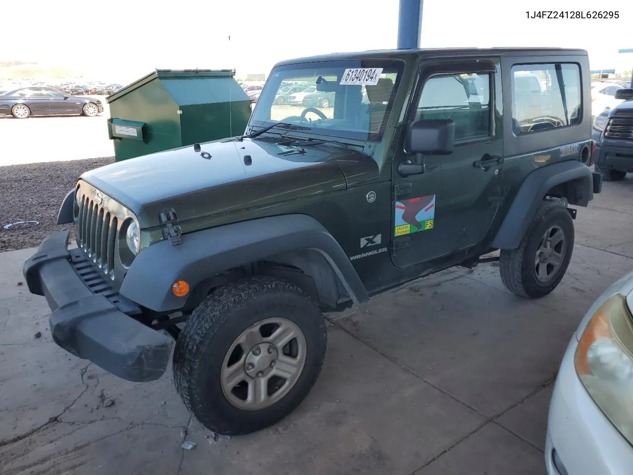 1J4FZ24128L626295 2008 Jeep Wrangler X