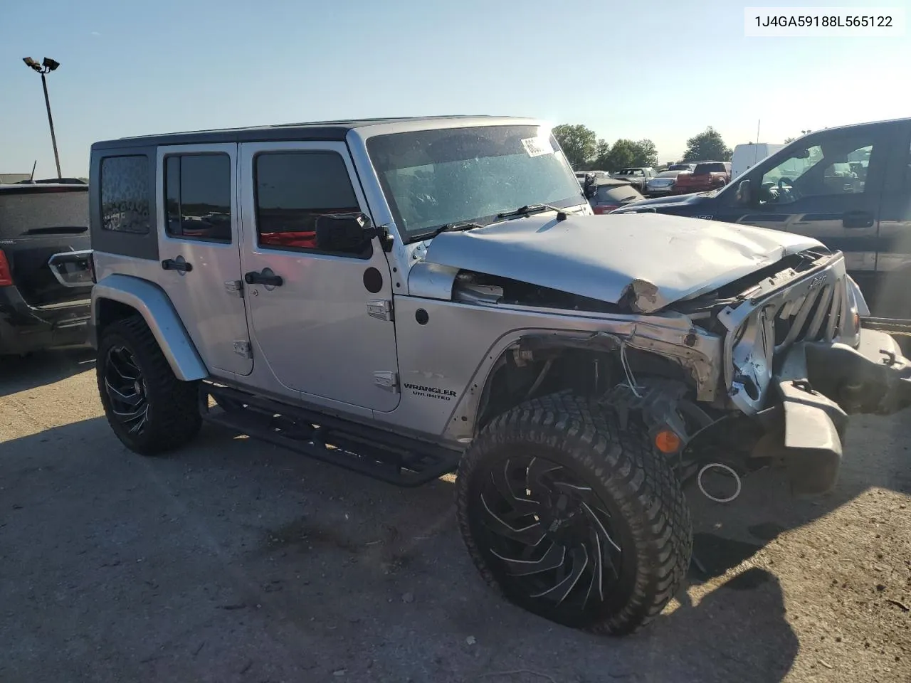 2008 Jeep Wrangler Unlimited Sahara VIN: 1J4GA59188L565122 Lot: 66322484