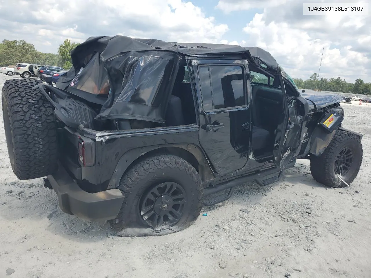 2008 Jeep Wrangler Unlimited X VIN: 1J4GB39138L513107 Lot: 67329744