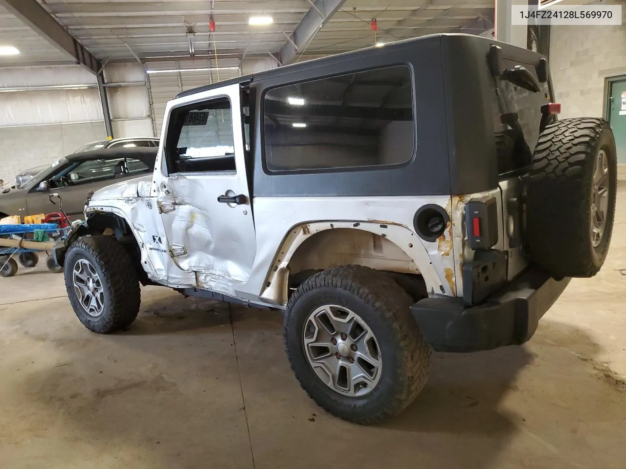 2008 Jeep Wrangler X VIN: 1J4FZ24128L569970 Lot: 67466184