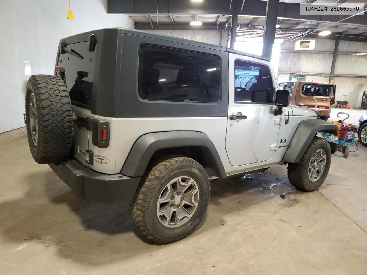 2008 Jeep Wrangler X VIN: 1J4FZ24128L569970 Lot: 67466184