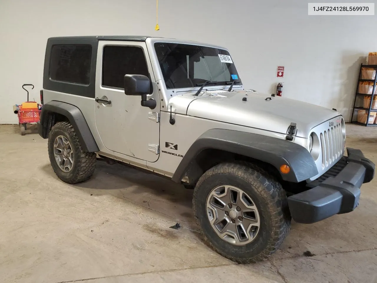 1J4FZ24128L569970 2008 Jeep Wrangler X