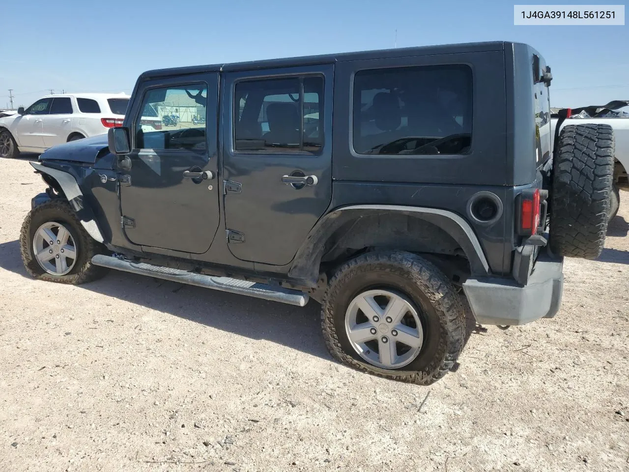 1J4GA39148L561251 2008 Jeep Wrangler Unlimited X