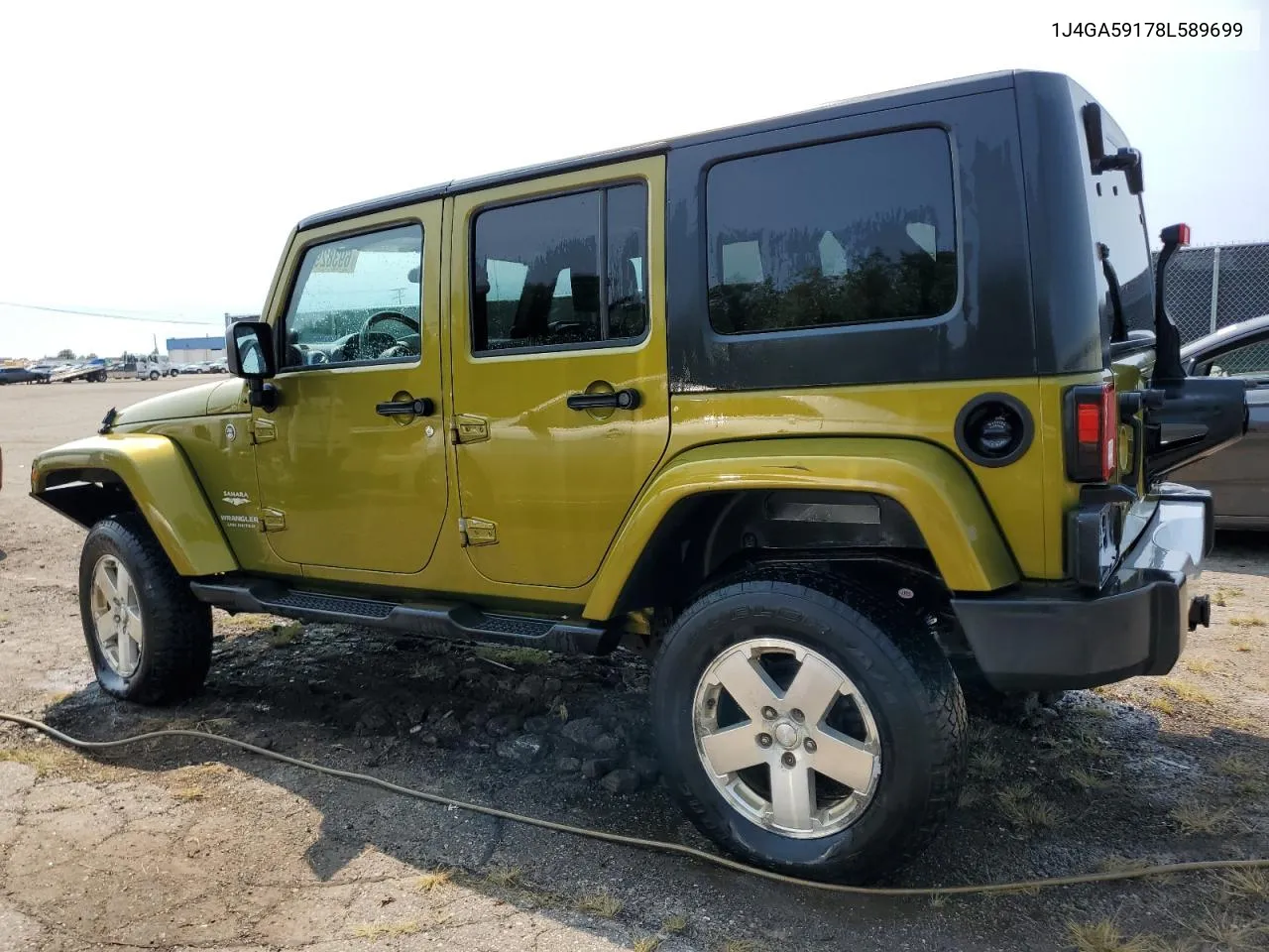 2008 Jeep Wrangler Unlimited Sahara VIN: 1J4GA59178L589699 Lot: 69382964