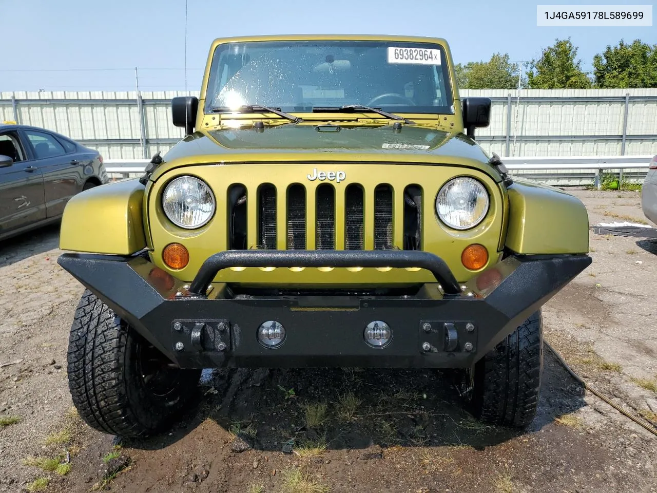 1J4GA59178L589699 2008 Jeep Wrangler Unlimited Sahara