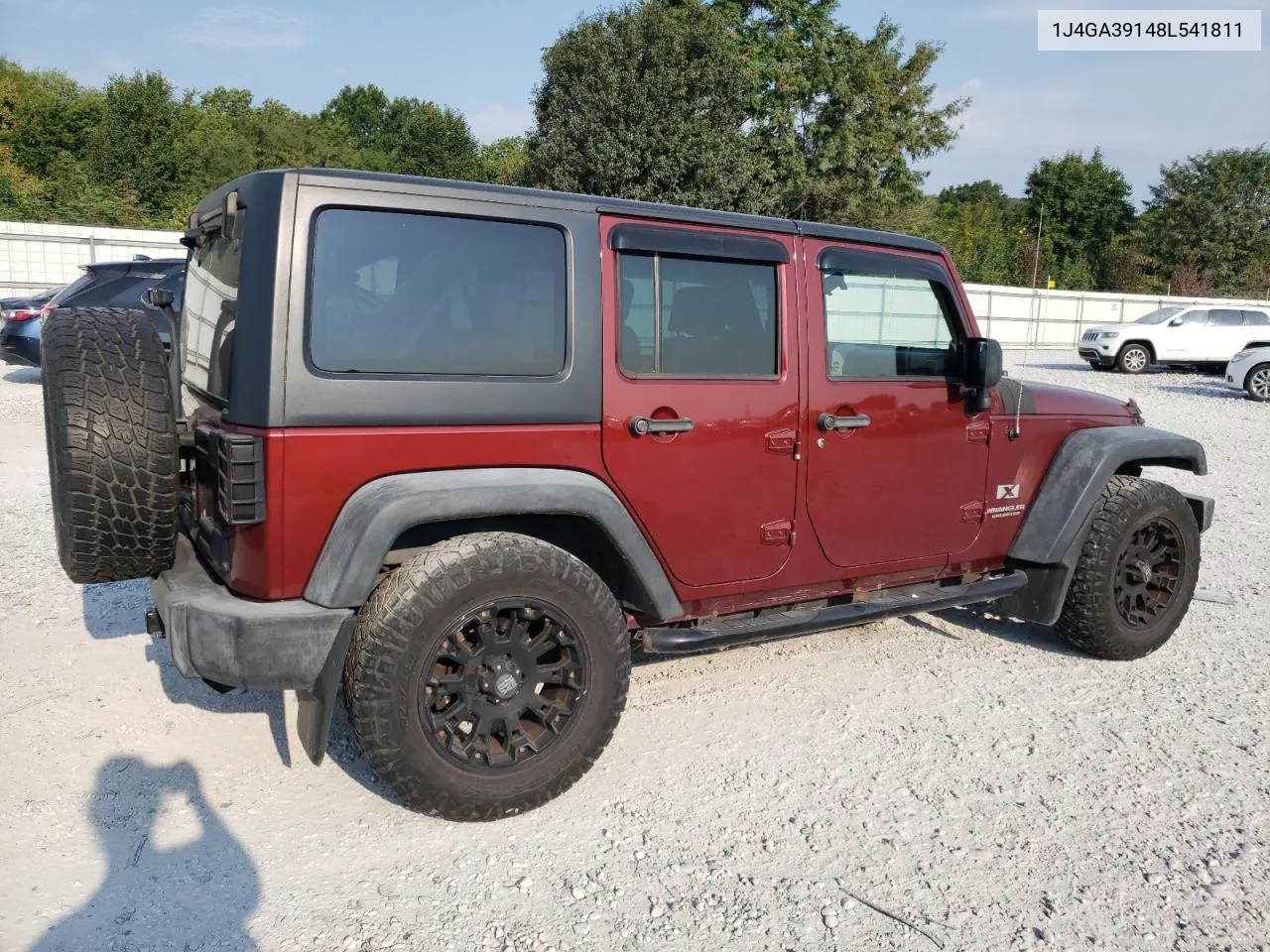 2008 Jeep Wrangler Unlimited X VIN: 1J4GA39148L541811 Lot: 69484114