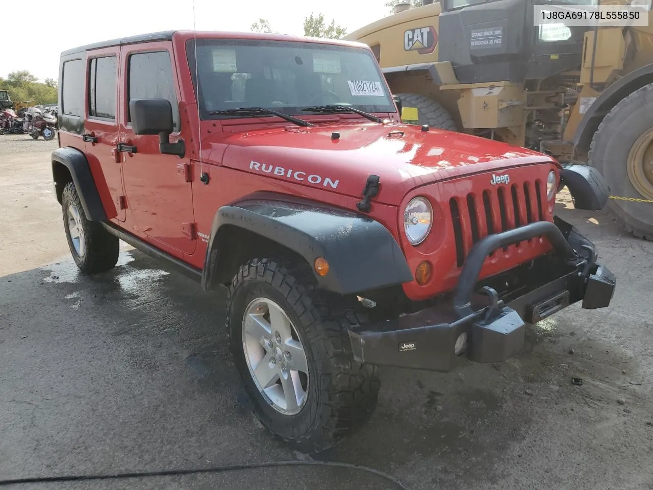 2008 Jeep Wrangler Unlimited Rubicon VIN: 1J8GA69178L555850 Lot: 70621724