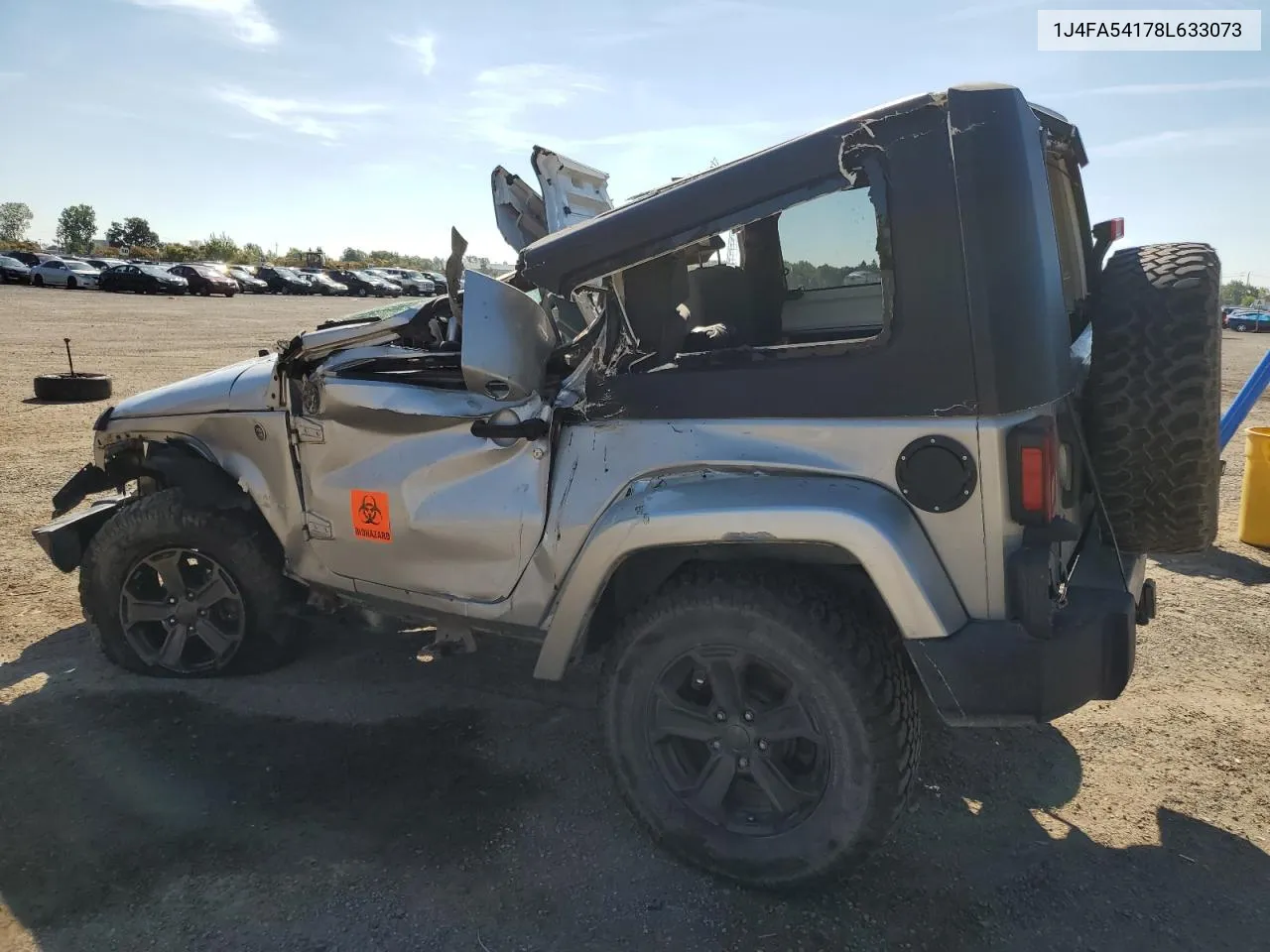 2008 Jeep Wrangler Sahara VIN: 1J4FA54178L633073 Lot: 70655944