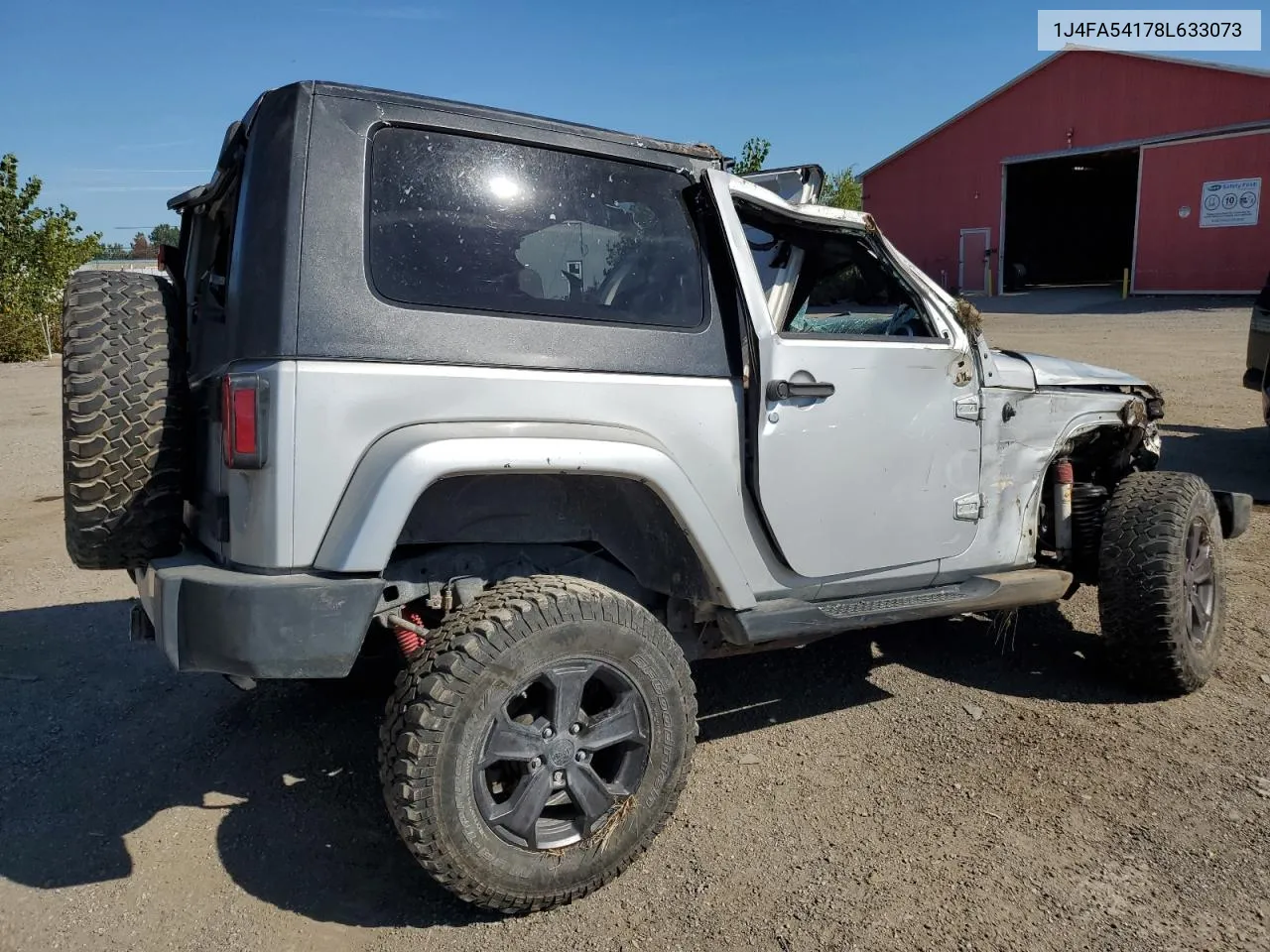 1J4FA54178L633073 2008 Jeep Wrangler Sahara