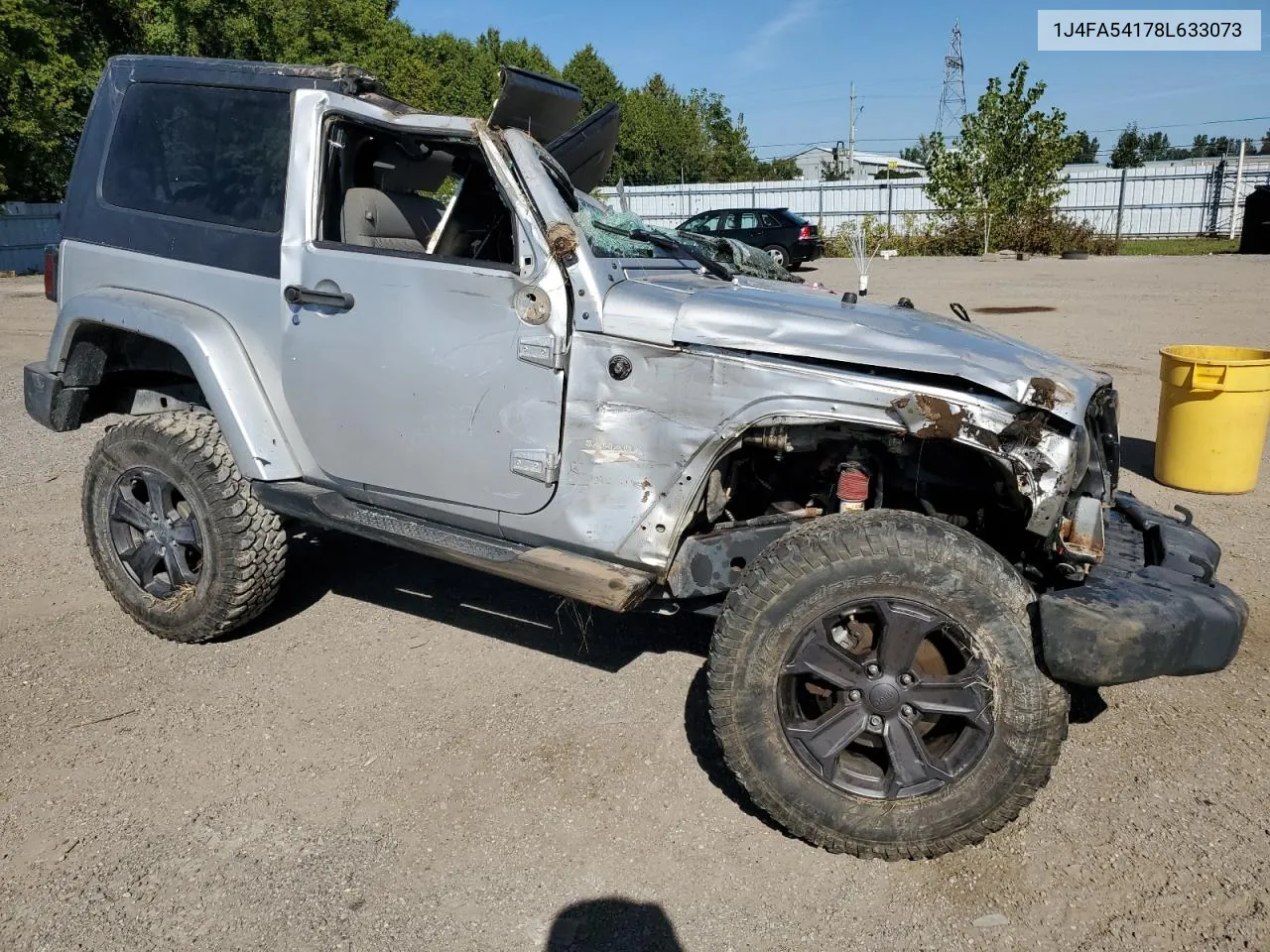 2008 Jeep Wrangler Sahara VIN: 1J4FA54178L633073 Lot: 70655944