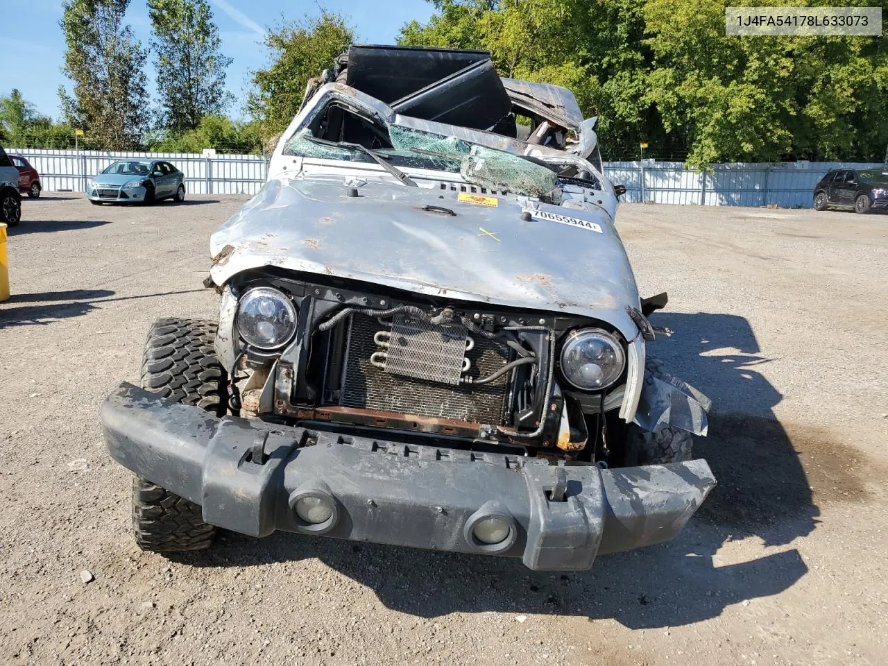 1J4FA54178L633073 2008 Jeep Wrangler Sahara